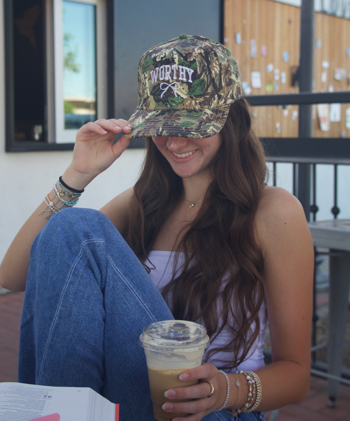 Worthy camo hat
