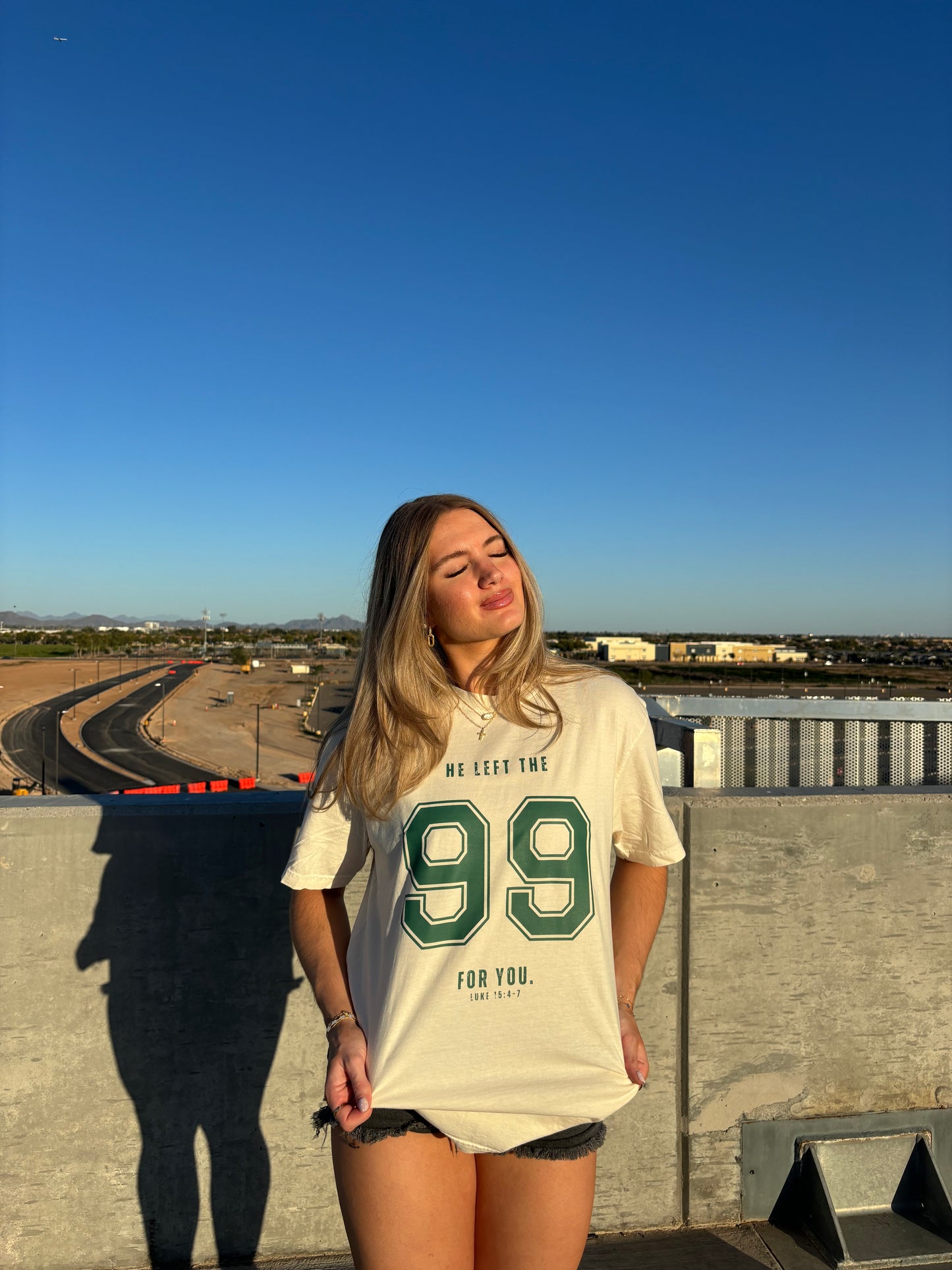 He left the 99 for you tee