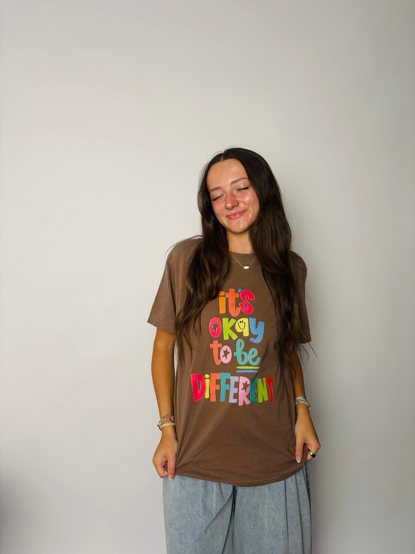 WHOLESALE it’s okay to be different tee