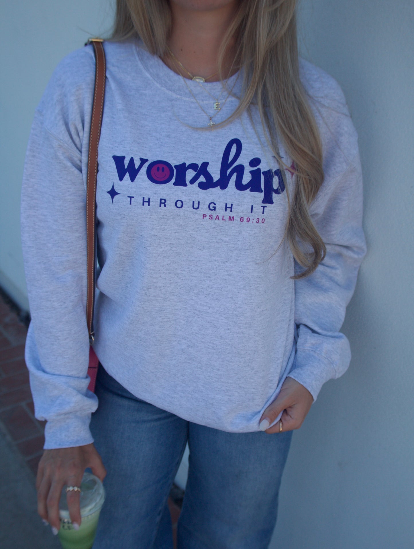 Worship thru it sweatshirt