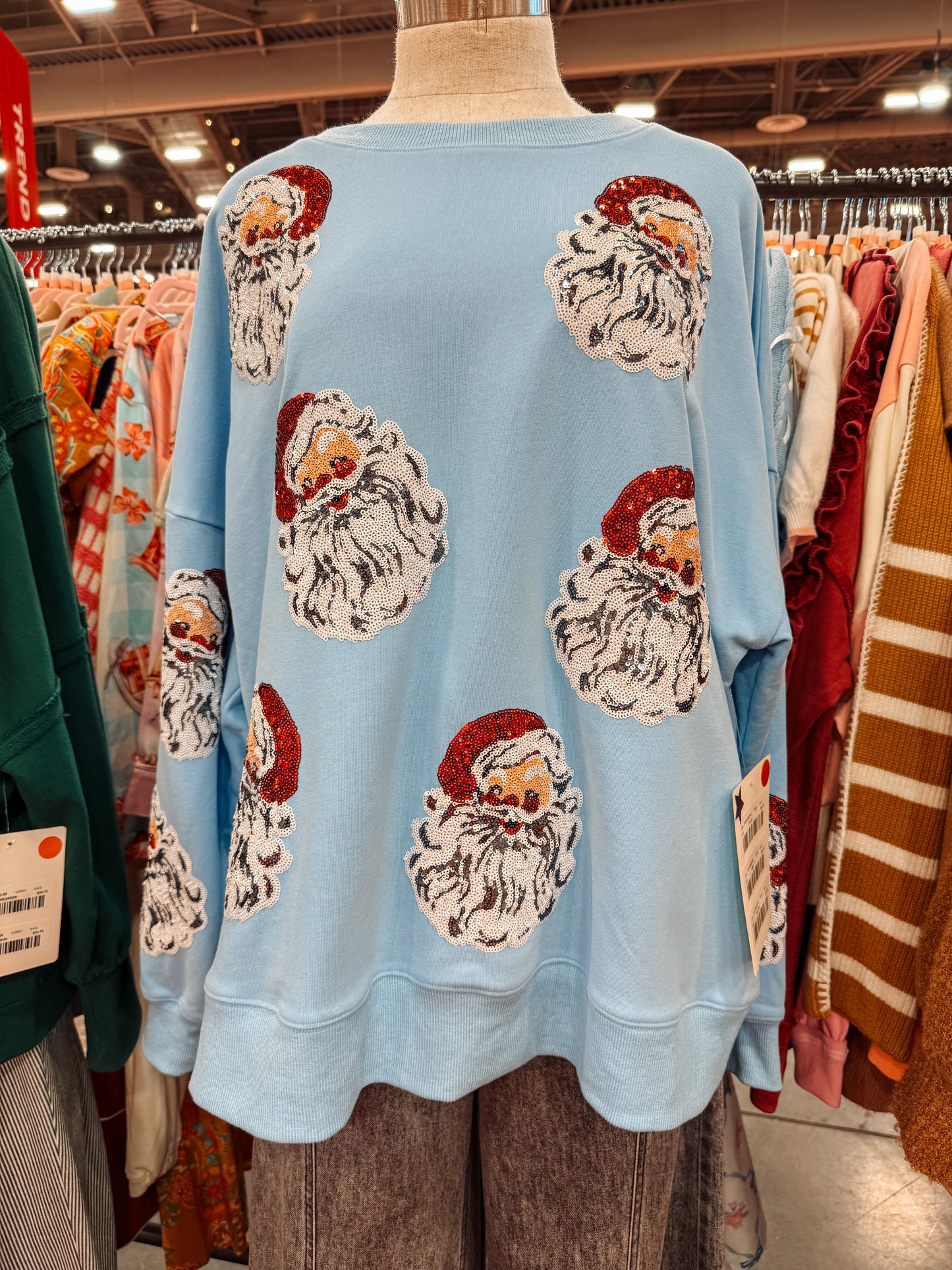 Bling Santa sweatshirt