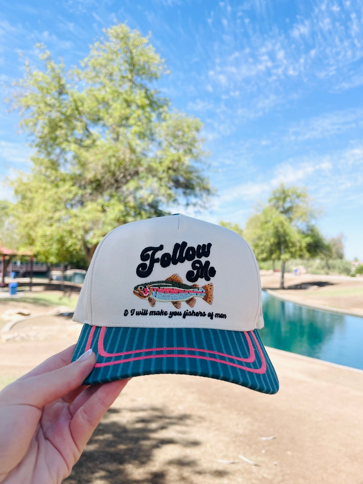 WHOLESALE follow me and i will make you fishers hat (SHIPS 7/11)