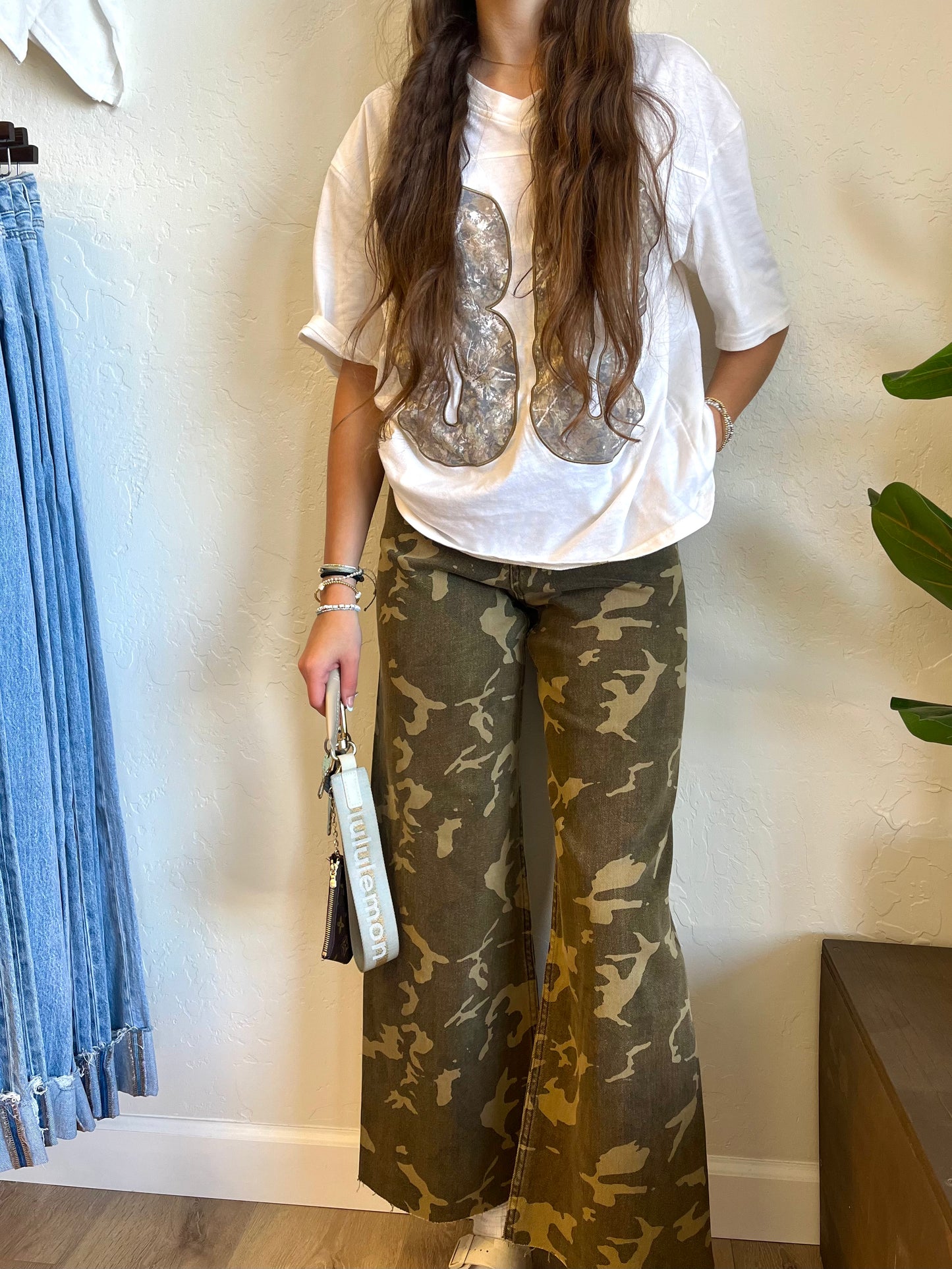Camo jeans