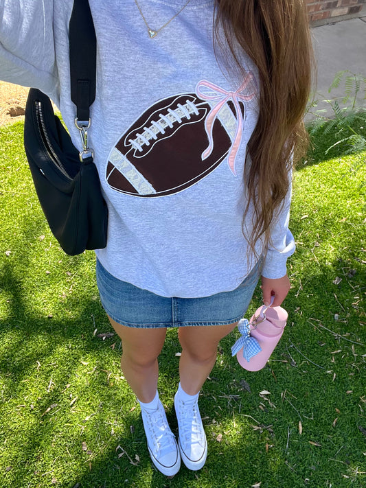 Custom bow game day sweatshirt