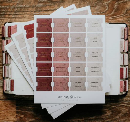 Rose bible tabs