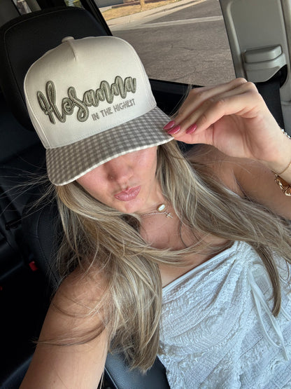 WHOLESALE PREORDER (ships 8/15) Hosana in the highest hat