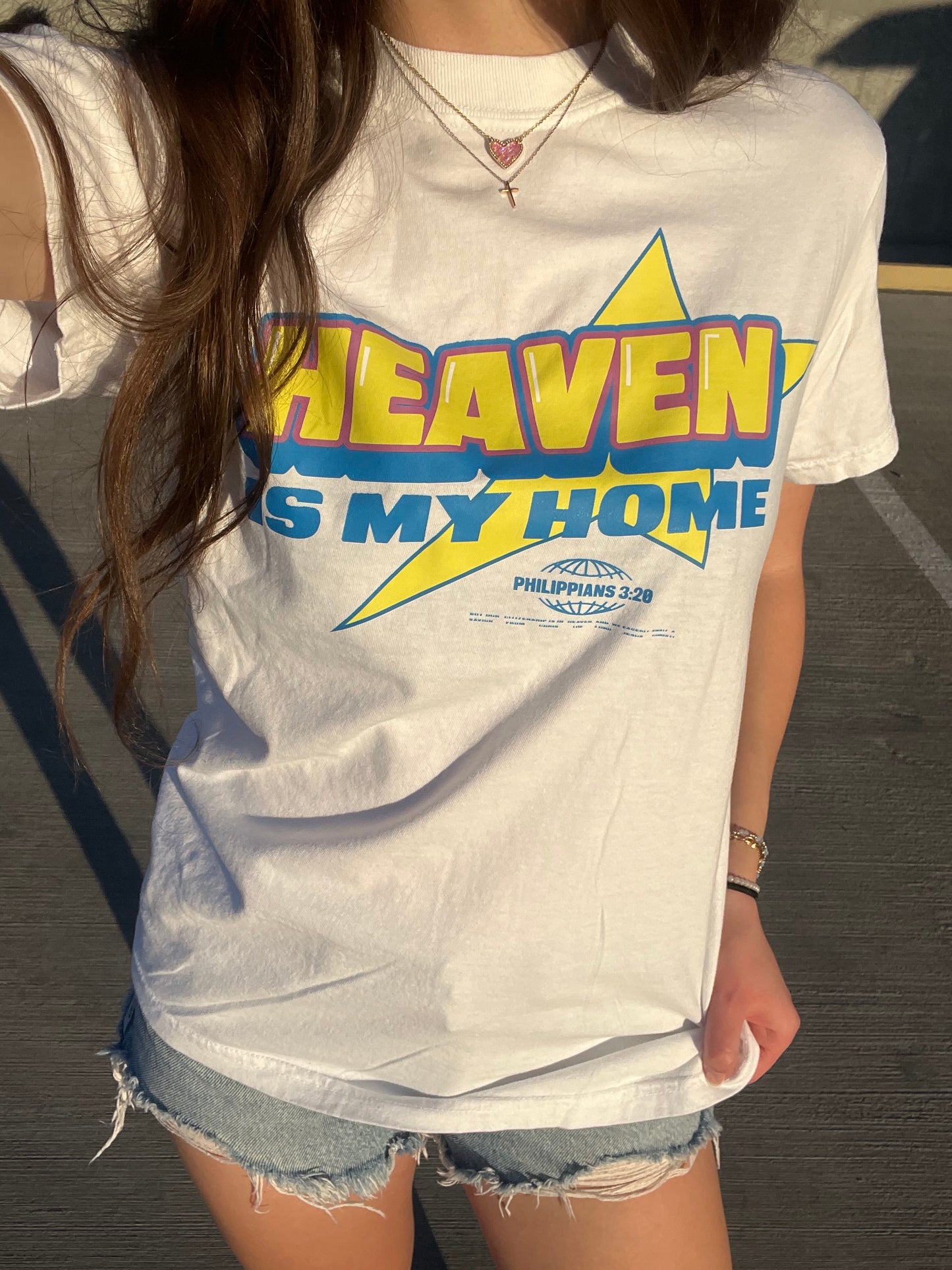 WHOLESALE Heaven is my home tee