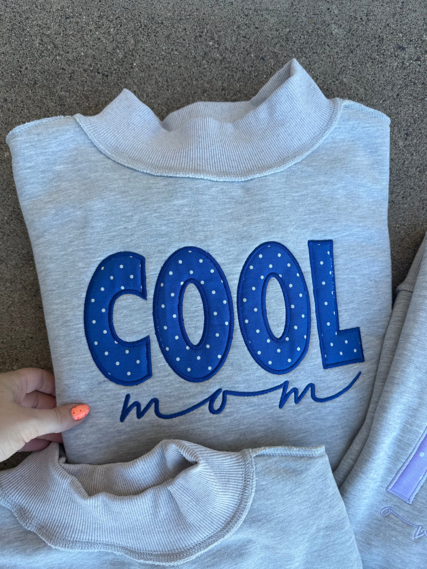 WHOLESALE Embroidered mocknecks