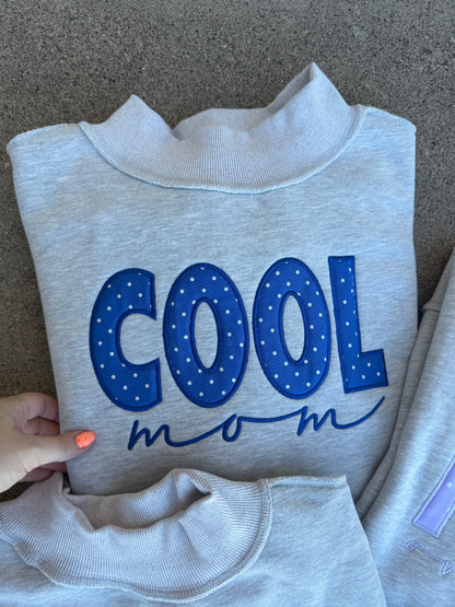 WHOLESALE Embroidered mocknecks