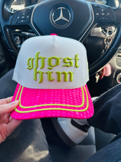WHOLESALE Ghost him trucker hat