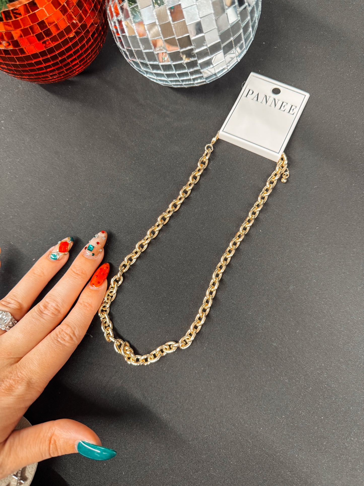 Chunky chain necklace