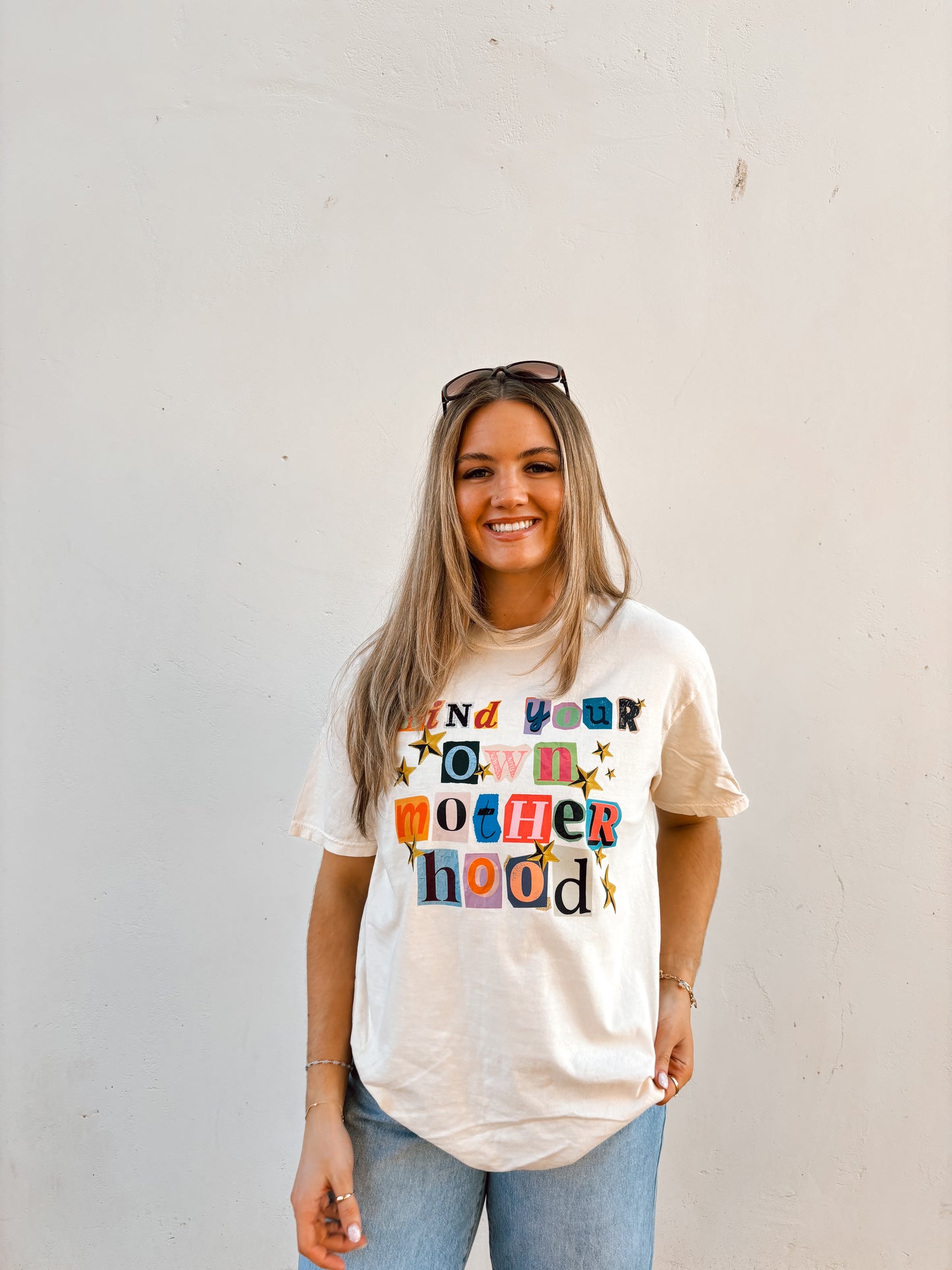WHOLESALE Mind your own motherhood tee