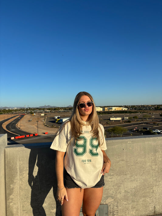 WHOLESALE He left the 99 for you tee