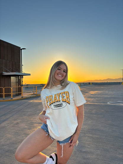 Prayer changes things tee