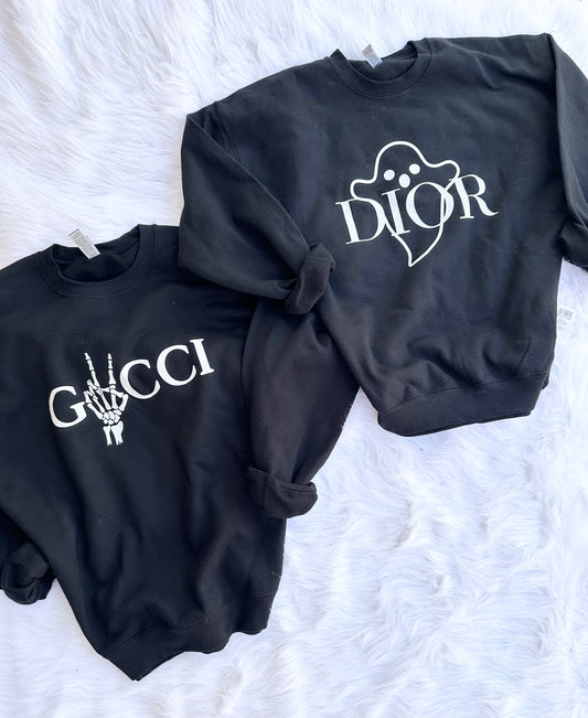 Boujee Halloween sweatshirts