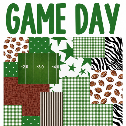 WHOLESALE PREORDER patchwork game day hats (ships 8/30)