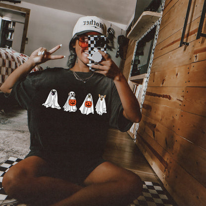 Dog ghost tee