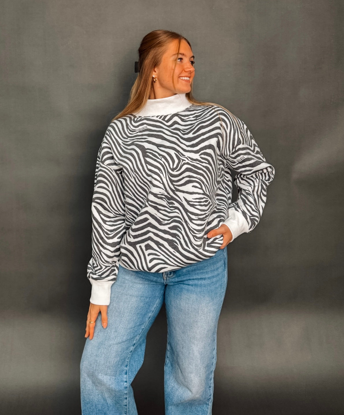 WHOLESALE PREORDER Zebra mocknecks (ships November 26th)