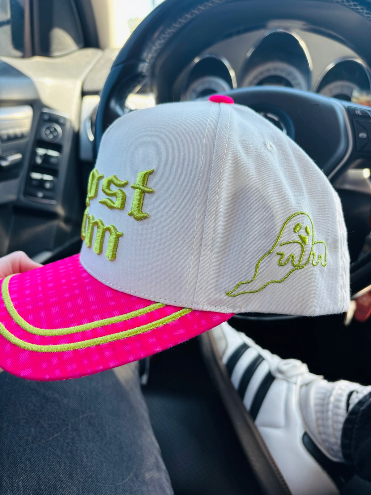 WHOLESALE Ghost him trucker hat