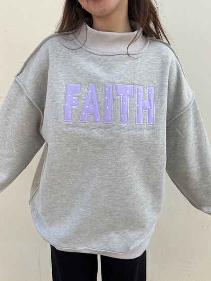 WHOLESALE Embroidered mocknecks