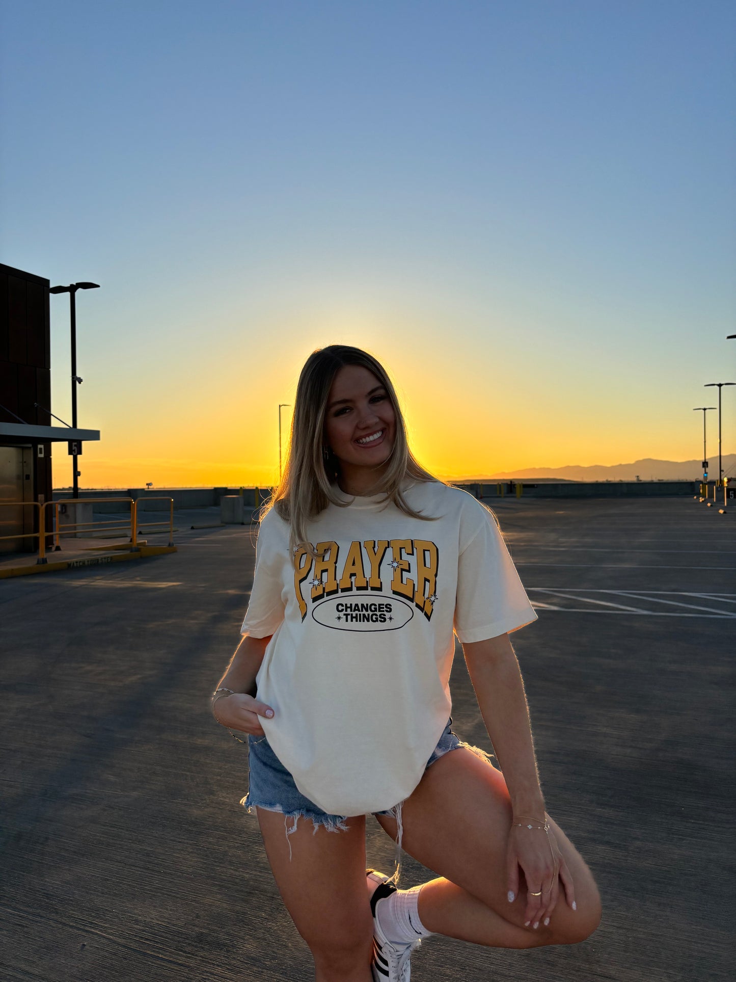 Prayer changes things tee