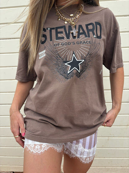 WHOLESALE Faithful steward tee