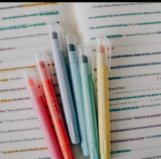 Bible highlighters