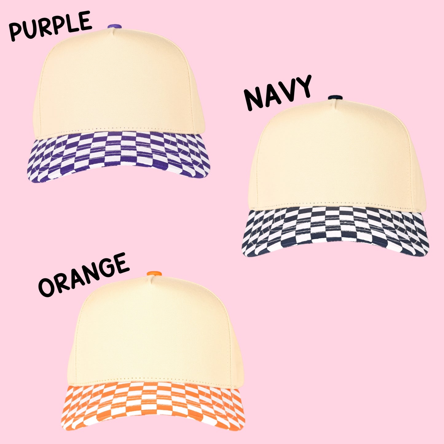 Checker blank hats (SHIPS 3/7)