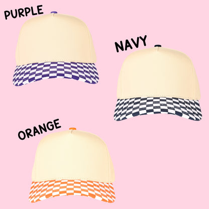 Checker blank hats (SHIPS 3/7)
