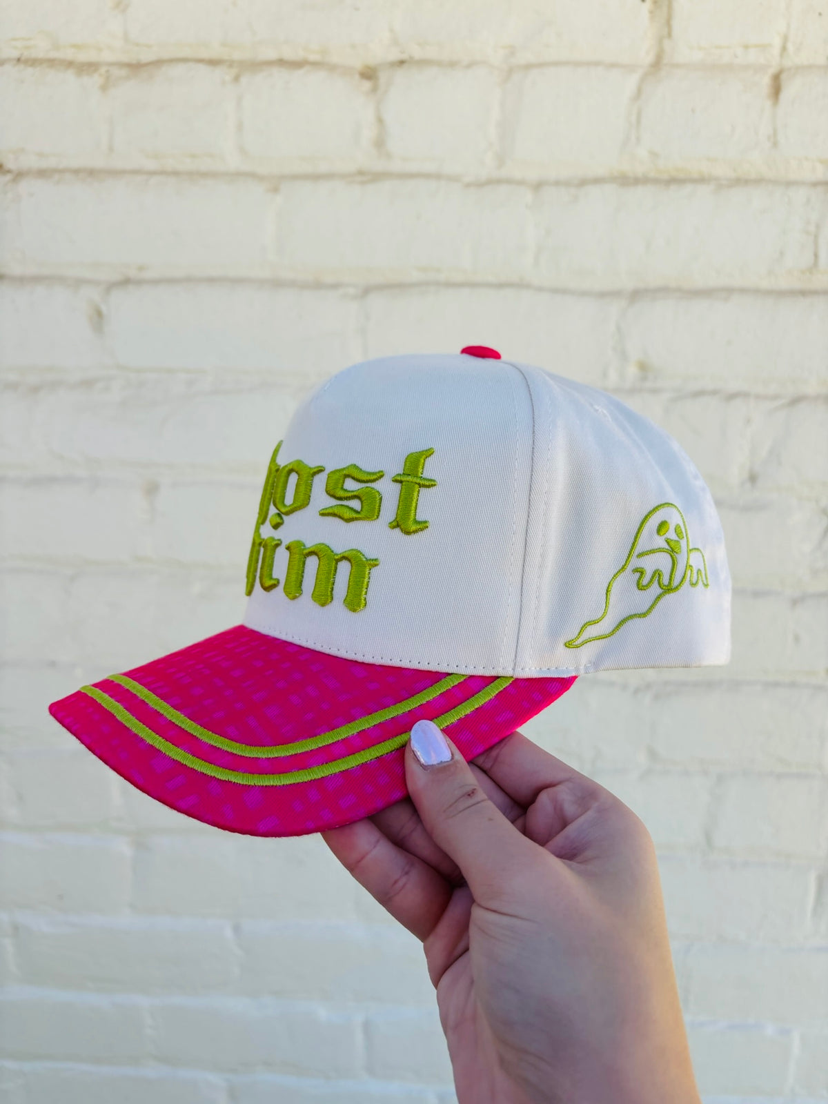 WHOLESALE Ghost him trucker hat