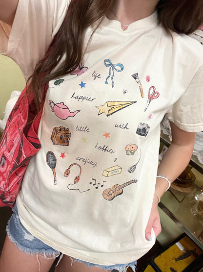 WHOLESALE Little hobbies tee