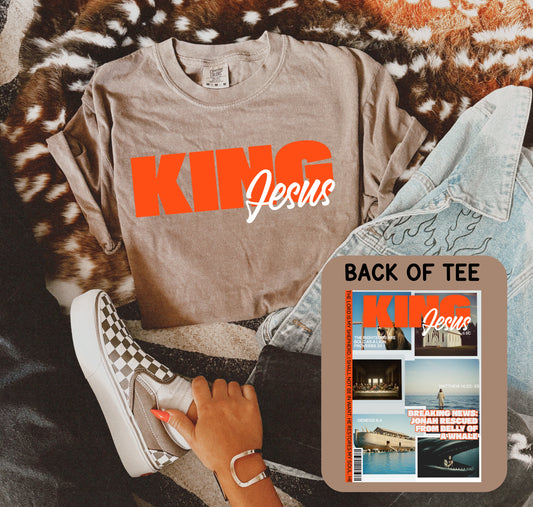 King Jesus tee
