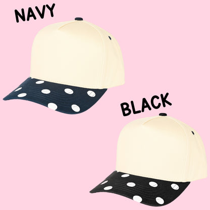 Big polkadot blank hats (SHIPS 3/7)