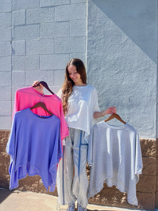 The oversized mom tee