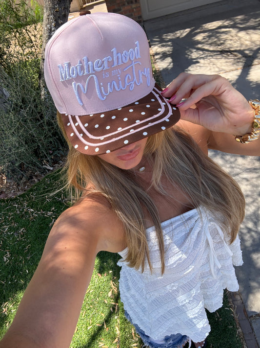 WHOLESALE PREORDER (ships 8/15) mother hood is my ministry- pink