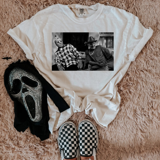 Spooky friends tee shirt