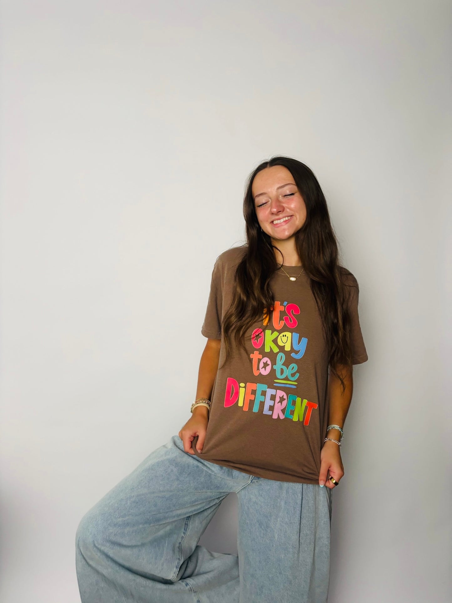 WHOLESALE it’s okay to be different tee