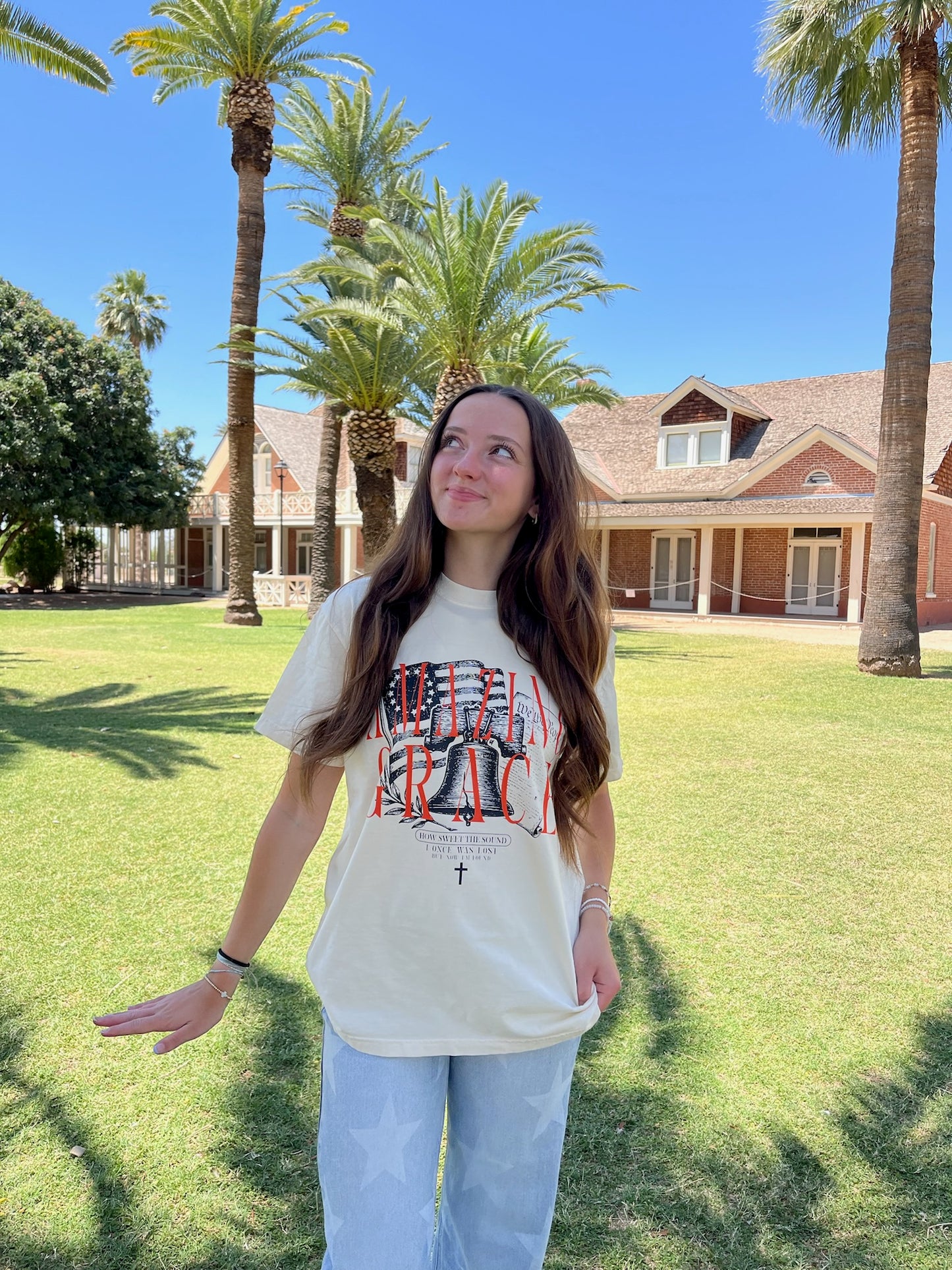 WHOLESALE Amazing Grace bell tee