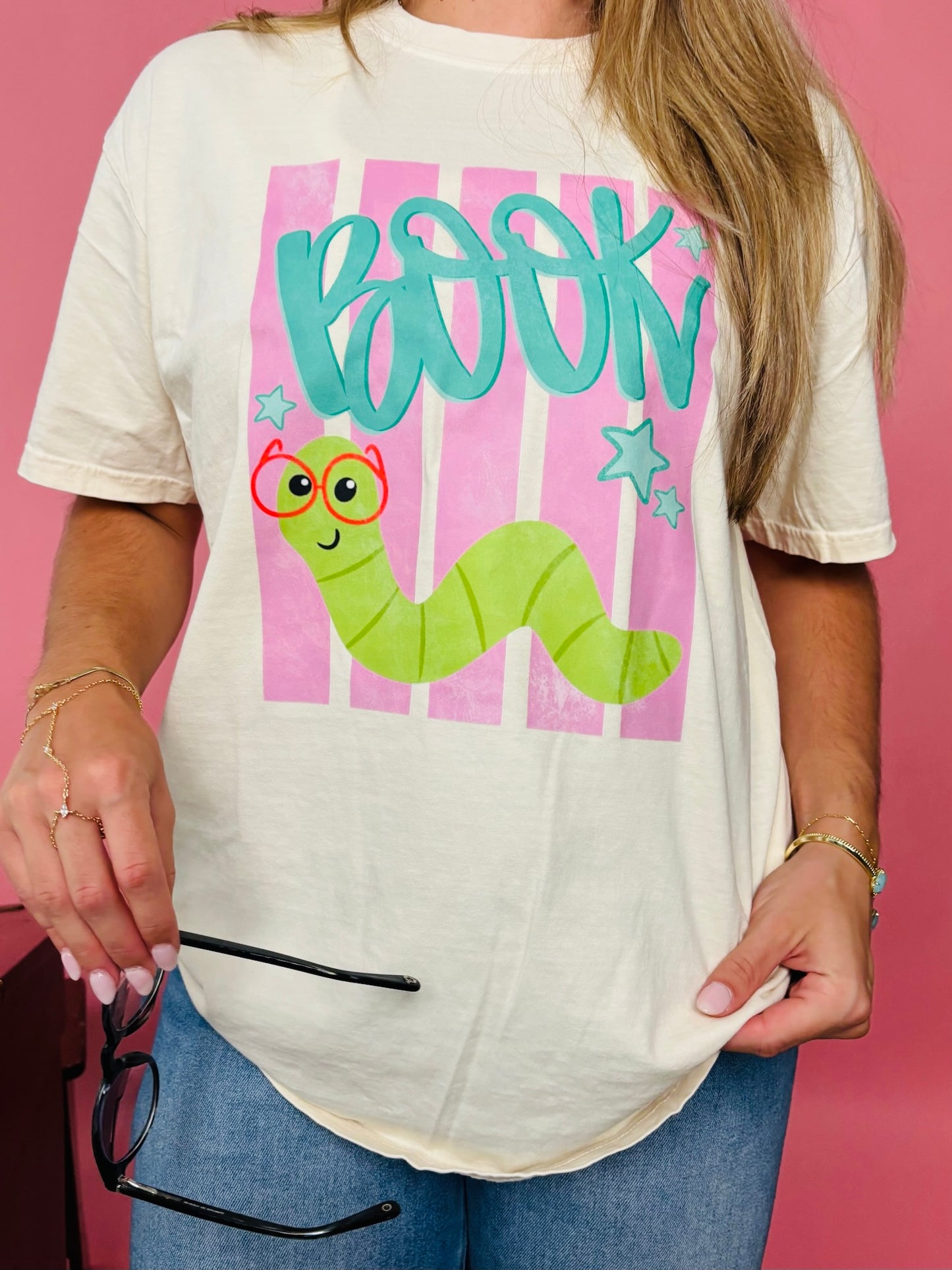 WHOLESALE book worm tee