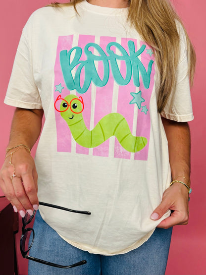 WHOLESALE book worm tee