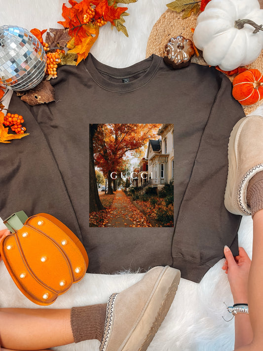 Boujee fall sweatshirt/ tee shirt