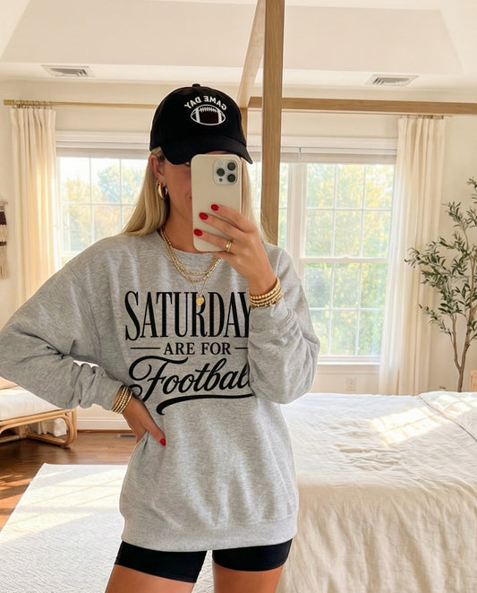 Saturdays are for football sweatshirt