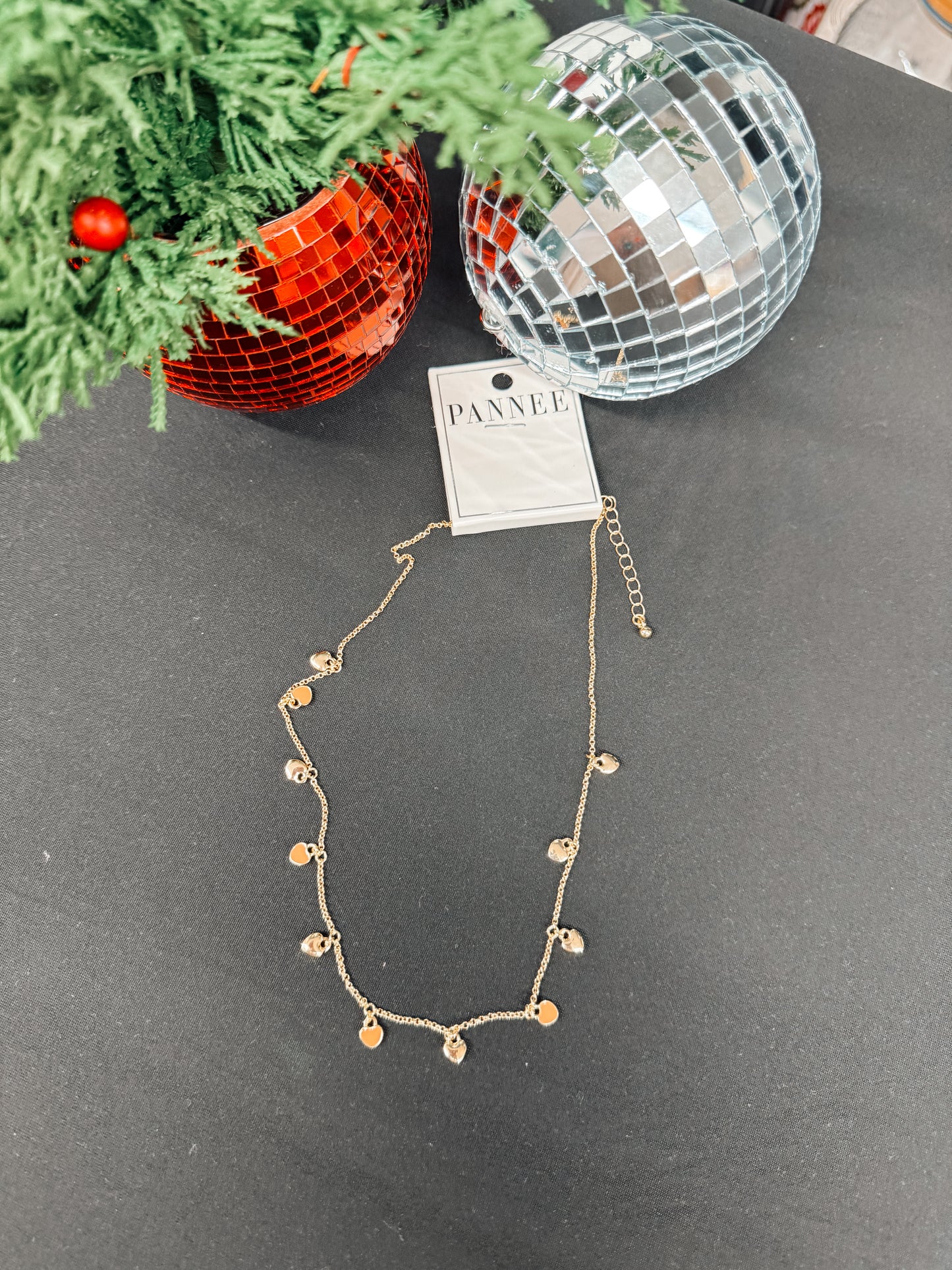 Dainty heart necklace