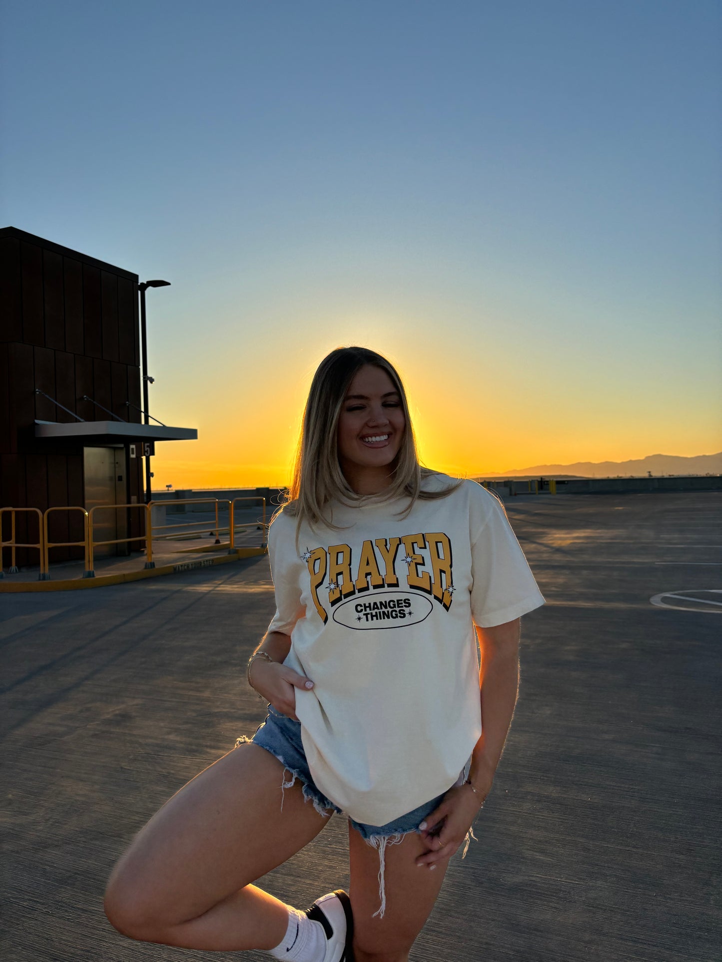 Prayer changes things tee