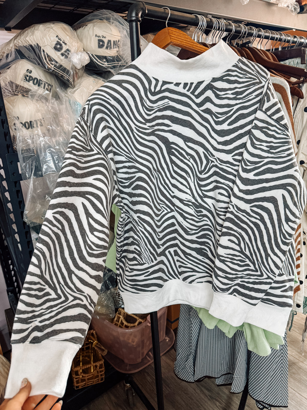 WHOLESALE PREORDER Zebra mocknecks (ships November 26th)