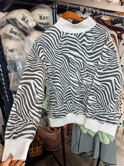 WHOLESALE PREORDER Zebra mocknecks (ships November 26th)
