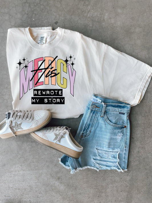 His mercy pastel tee