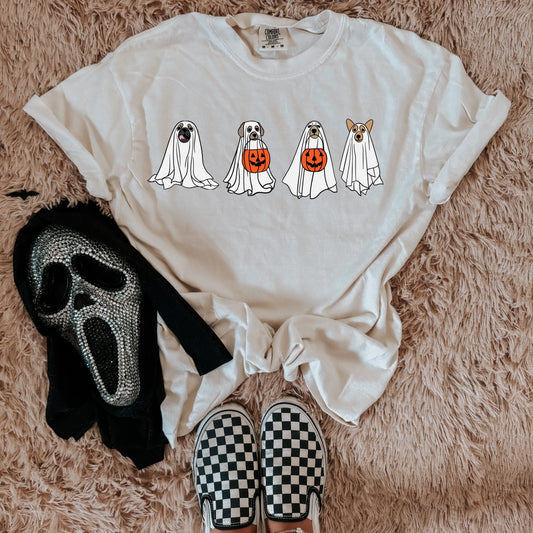 Dog ghost tee