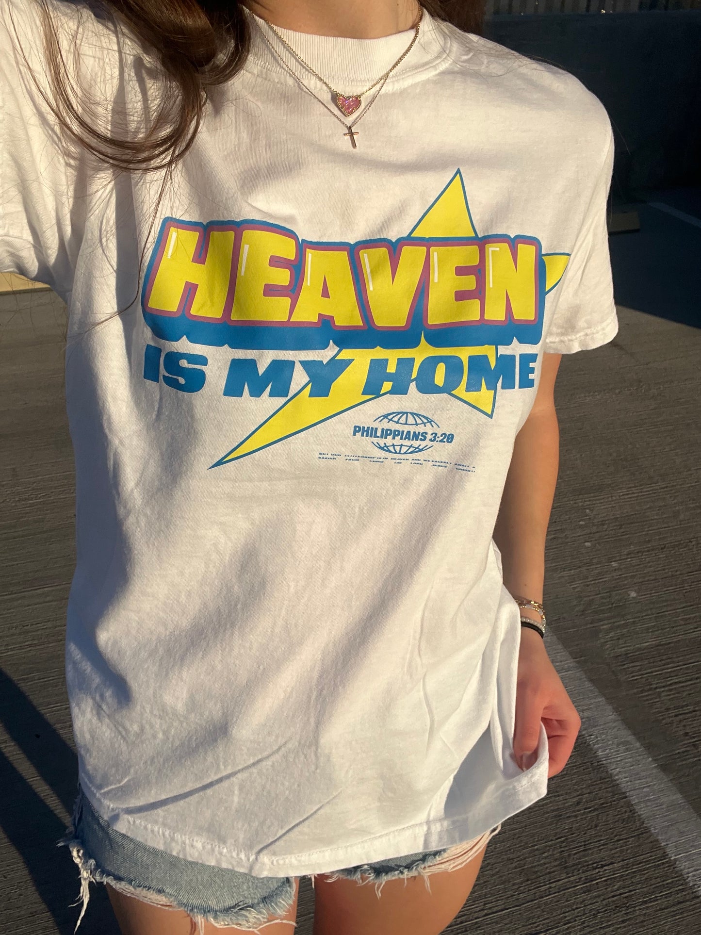 WHOLESALE Heaven is my home tee