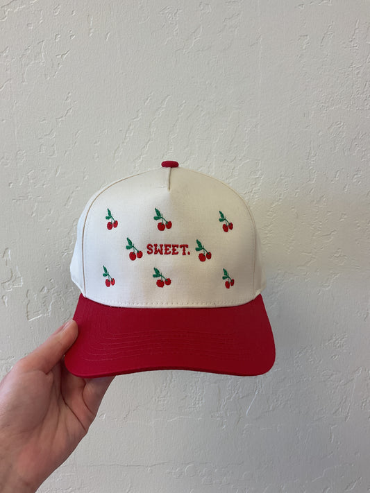 Sweet cherry hat